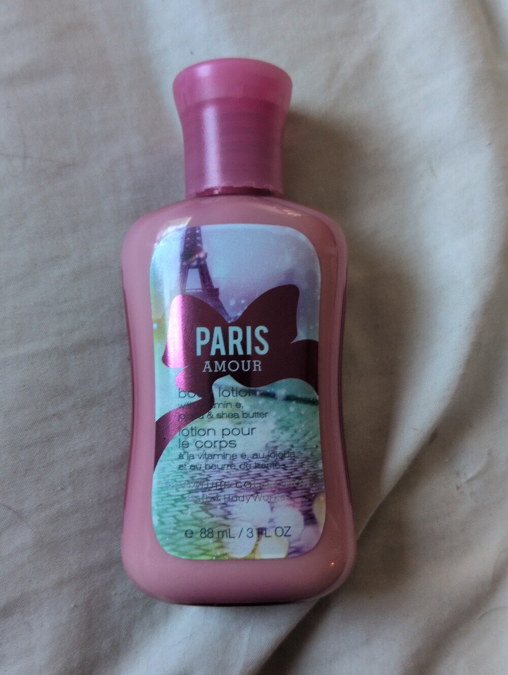 Bath And Body Works Paris Amour Travel Size Half Full